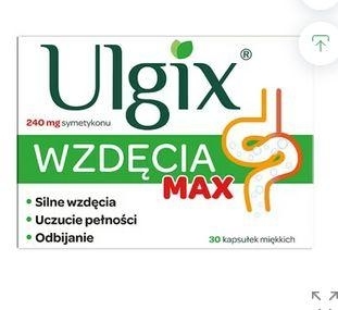 Zdjęcie Ulgix Wzdęcia Max kaps.miękkie 15 kaps.