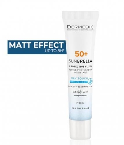 Zdjęcie Dermedic Sunbrella matujący krem ochronny SPF50 40 ml
