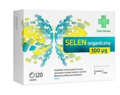 Zdjęcie Selen organiczny 100 mcg Świat Zdrowia tab