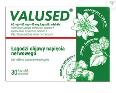 Zdjęcie Valused  30 kaps.
