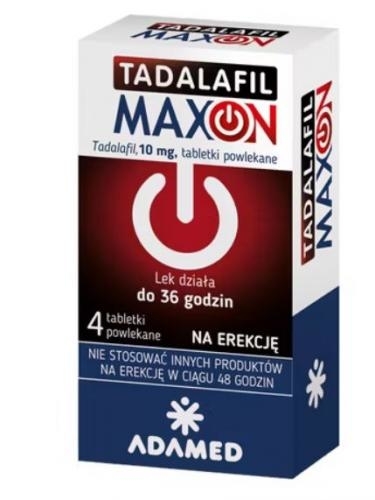 Zdjęcie Tadalafil Maxon tabl.powl. 10 mg 2 tabl.