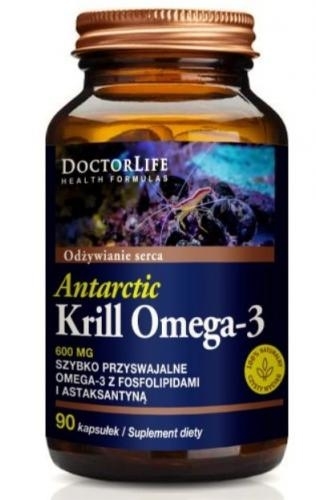 Zdjęcie Doctor Life Antarctic Krill Omega-3, 90 k