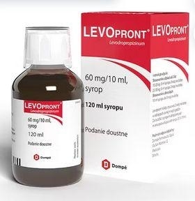 Zdjęcie Levopront syrop 0,06g/10ml 120ml(butelka)