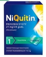 Zdjęcie Niquitin plastry 21mg/24h 7 sz...