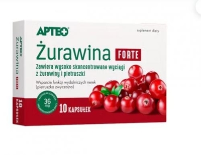 Zdjęcie Żurawina Forte APTEO kaps. 10 kaps.