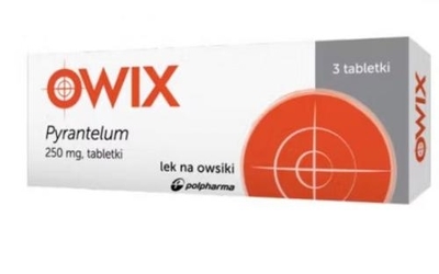 Zdjęcie Pyrantelum 0,25g 3 tabl.