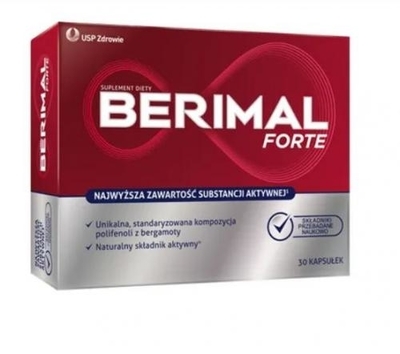 Zdjęcie Berimal Forte kaps. 60 kaps.