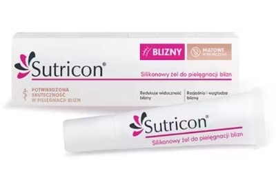 Zdjęcie Sutricon Żel do pielęgnacji blizn silikono