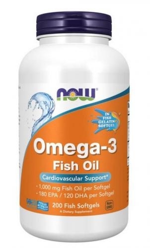 Zdjęcie Now Foods Omega-3 Fish Oil 100 kaps