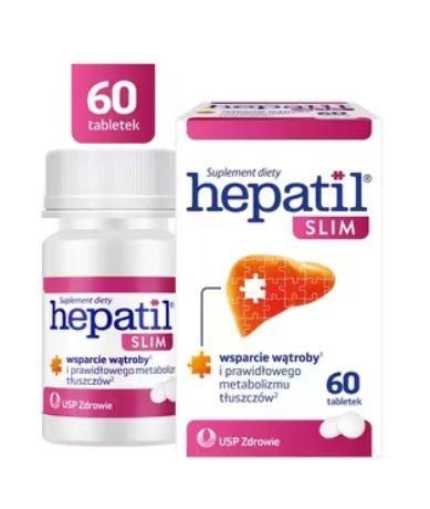 Zdjęcie Hepatil Slim tabl. 60 tabl.