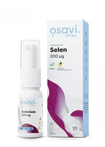 Zdjęcie Osavi Selen 200 ug ananas  spray 25ml