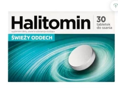 Zdjęcie HALITOMIN tabl.do ssania 30 tabl.