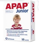 Zdjęcie Apap Junior granulat 0,25 g 10...