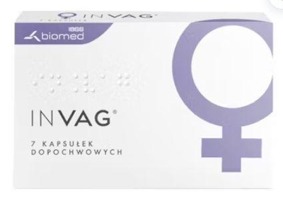 Zdjęcie InVag kaps.dopochw.twarde 7 kaps.