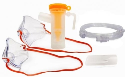 Zdjęcie Zestaw akcesoriów do inhalacji, nebulizacji NAK-BZ-01 duży nebulizator 12ml, uniwersalny