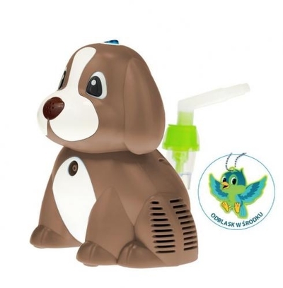 Zdjęcie Inhalator nebulizator Omnibus PUPPY BR-CN171 BRĄZ plecak odblask
