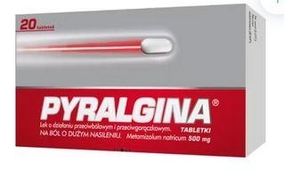 Zdjęcie Pyralgina tabl. 0,5 g 50 tabl.