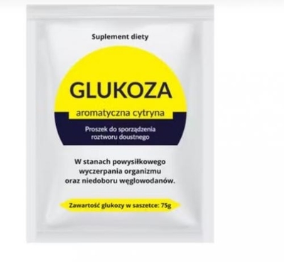 Zdjęcie Glukoza aromatyczna cytryna prosz. 75g(sas