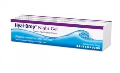 Zdjęcie HYAL-DROP NIGHT GEL ŻEL D/OCZU - 10 G