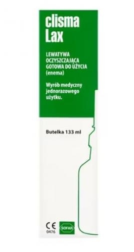 Zdjęcie Clisma Lax Lewatywa Jednorazowa Enema wlew