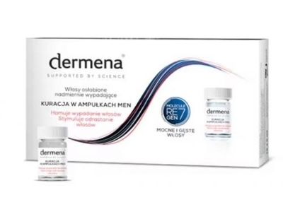 Zdjęcie DERMENA MEN Kuracja p/wyp.wls.15amp a 5ml