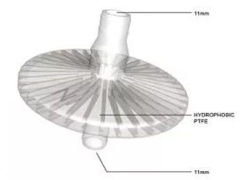 Zdjęcie Filtr antybakteryjny do ssaków Hospivac Ca-mi i in. uniwersalny 8mm
