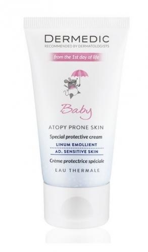 Zdjęcie Dermedic Baby ochronny krem specjalny spf 15 OD 1. DNIA ŻYCIA, 50 ml