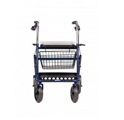 Zdjęcie Chodzik stalowy, czterokołowy z koszem AT51013 Antar