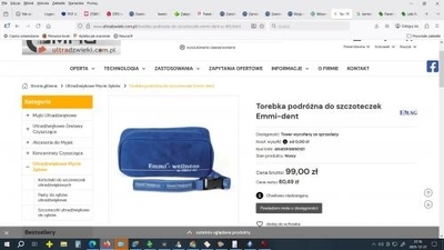 Zdjęcie Emag Emmi-Dent Torebka podróżna do szczoteczek Emmi-dent