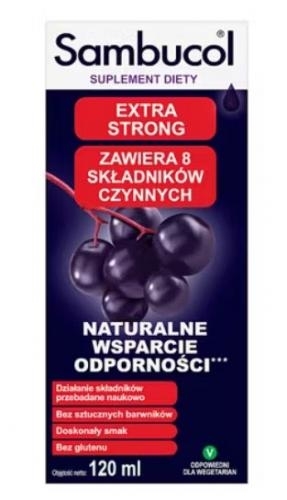 Zdjęcie Sambucol Extra Strong płyn 120 ml