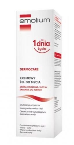 Zdjęcie EMOLIUM DERMOCARE Kremowy Żel do mycia 200