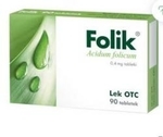 Zdjęcie Folik 0,4mg 90 tabl.