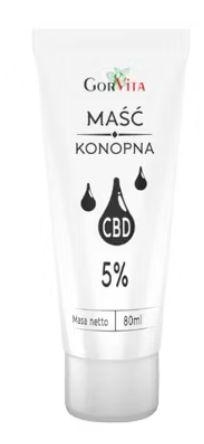 Zdjęcie Maść konopna 5% CBD 80 ml