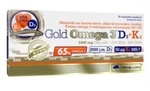 Zdjęcie OLIMP Gold Omega 3 D3+K2 kaps. 30 kaps.
