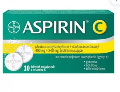 Zdjęcie Aspirin C 10 tabl.mus.