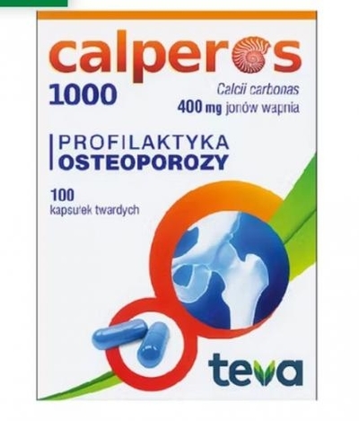 Zdjęcie Calperos 1000 kaps. 1 g 100 kaps.