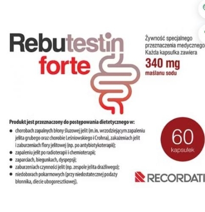 Zdjęcie Rebutestin forte kaps. 60 kaps.