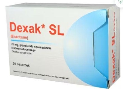 Zdjęcie Dexak SL gran.dop.roztw.doust. 0,025g 20sa