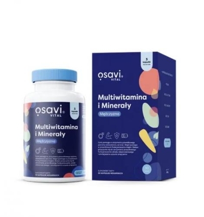 Zdjęcie Osavi Multiwitamina Minerały mężczyzna 90