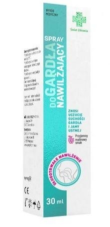 Zdjęcie ŚWIAT ZDROWIA Spray d/gardla nawilz. 30 ml