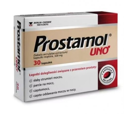 Zdjęcie Prostamol Uno kaps.miękkie 0,32 g 90 kaps.