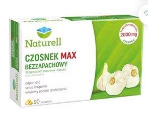 Zdjęcie Naturell Czosnek MAX Bezzapachowy kaps. 90