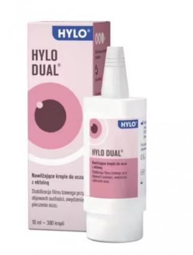 Zdjęcie Hylo-DUAL Nawilżające krople do oczu z ekt