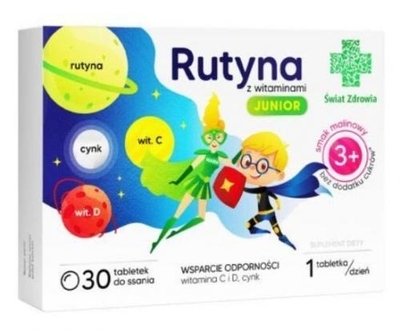 Zdjęcie Rutyna Z Witaminami Junior Świat Zdrowia t