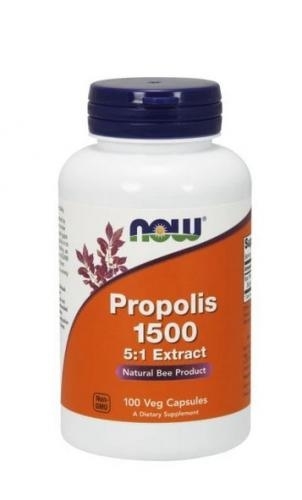 Zdjęcie Now Foods Propolis 1500 kaps. 100 kaps.