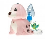 Zdjęcie Inhalator nebulizator Omnibus PUPPY BR-CN171 PINK,...