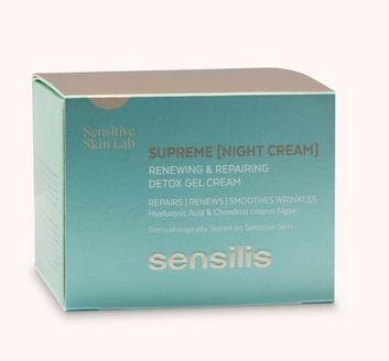 Zdjęcie SENSILIS SUPREME MIDN.Krem n/noc z kaw.50m