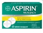 Zdjęcie Aspirin Ultra Fast tabl.mus. 0,5g 12tabl.