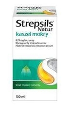 Zdjęcie Strepsils Natur Kaszel Mokry s...