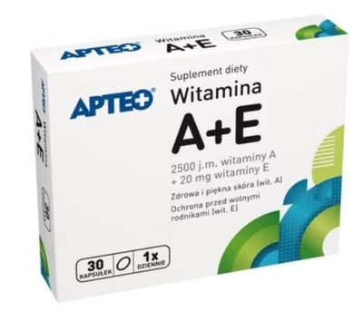Zdjęcie APTEO Witamina A + E kaps. 30kaps.